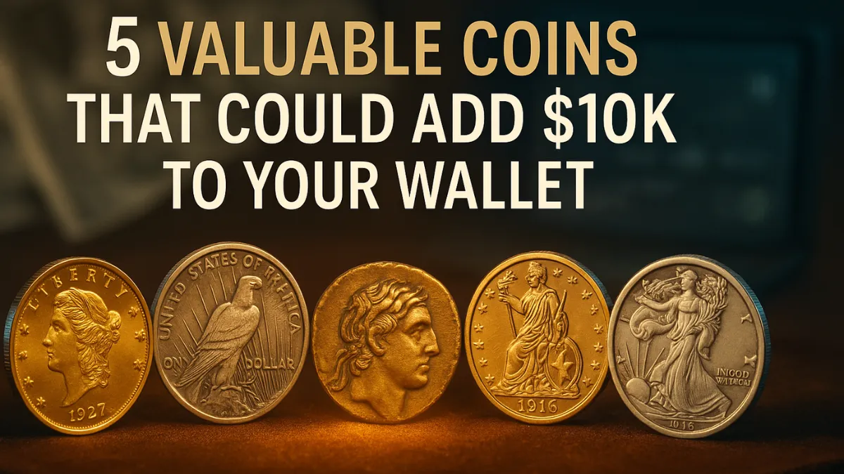 5 Valuable Coins That Could Add $10K to Your Wallet