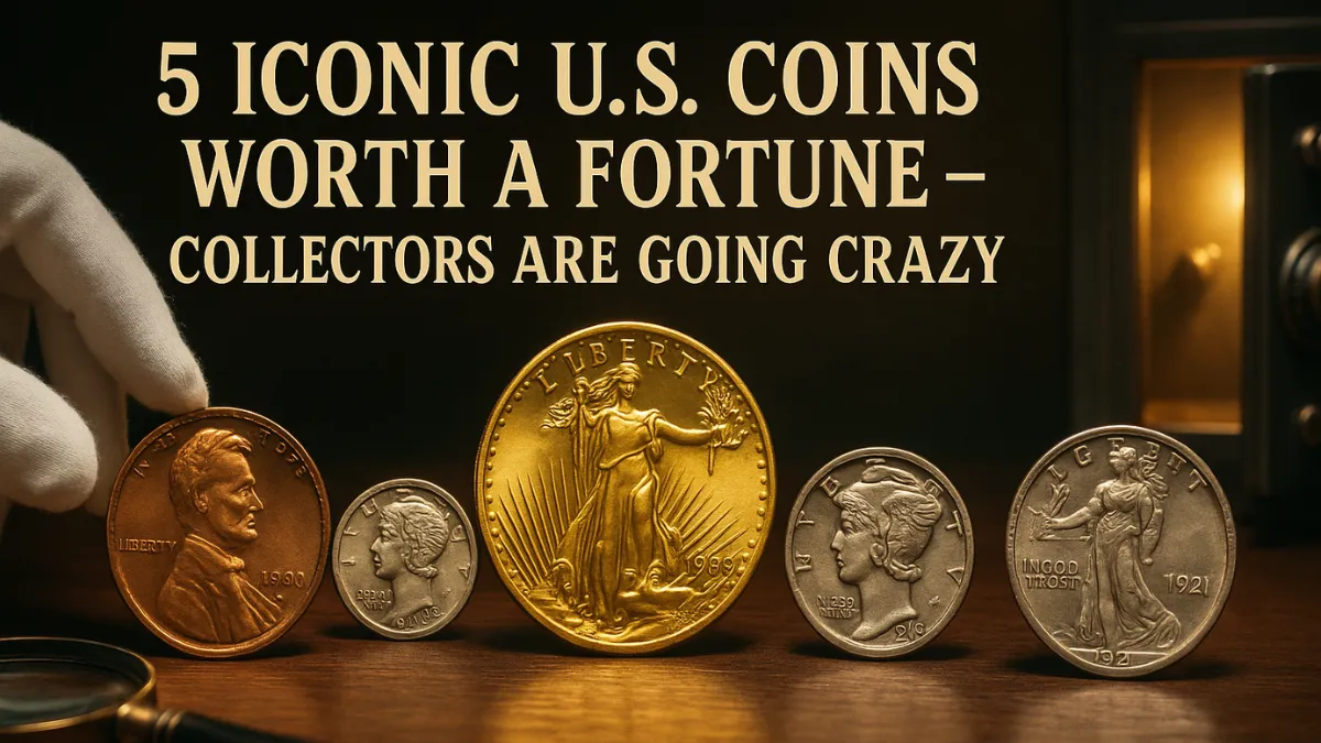 5 Iconic U.S. Coins Worth a Fortune – Collectors Are Going Crazy