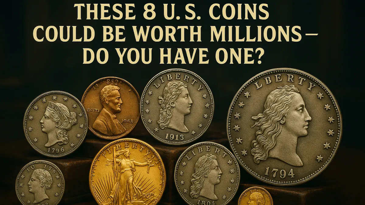 These 8 U.S. Coins Could Be Worth Millions – Do You Have One?