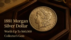1881 Morgan Silver Dollar Coin Worth Up To $60,000 | Collector's Gem