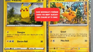 Rare McDonald’s Pokémon cards from Happy Meals now selling for up to $1,500