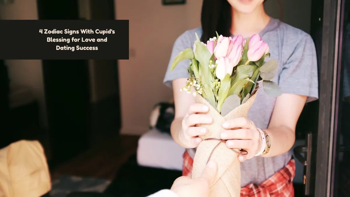 4 Zodiac Signs With Cupid's Blessing for Love and Dating Success