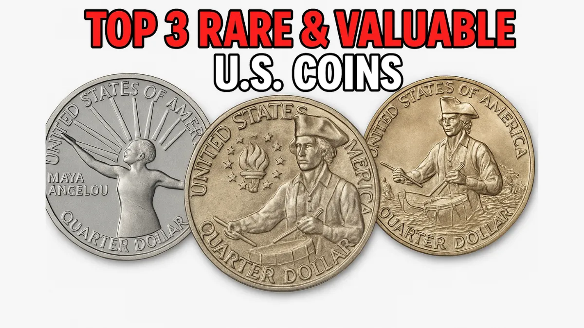 Top 3 Rare & Valuable U.S. Coins: 1976 Quarter, Maya Angelou & More